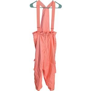 Free Movement Neon Pink Snow Bibs